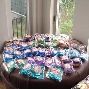 Set of 42 Beanie Babies